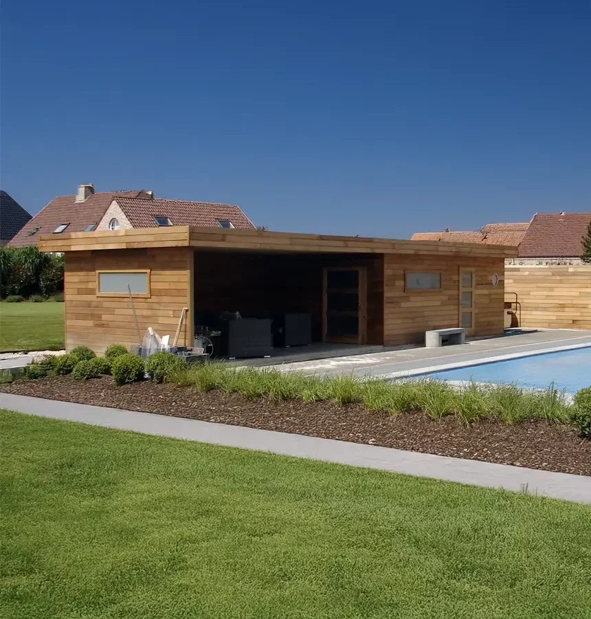 Pool house