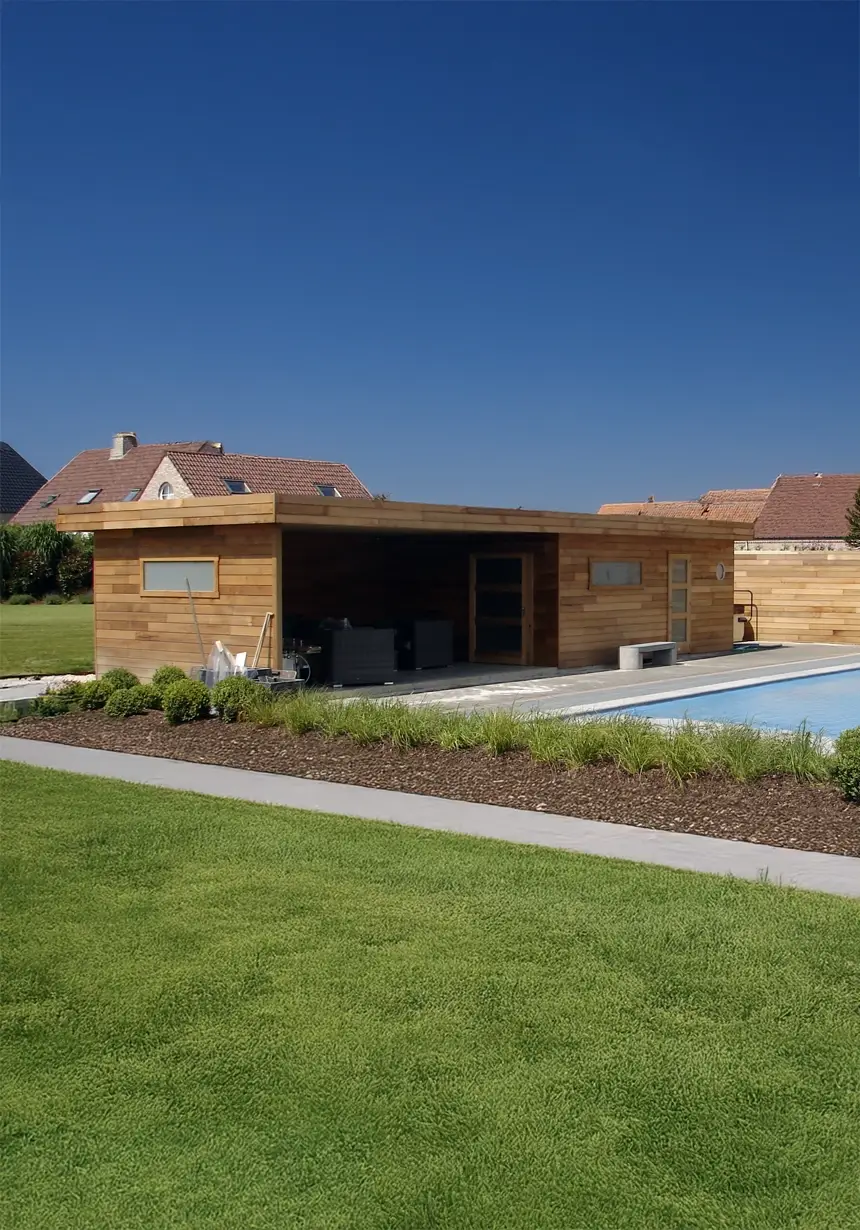 Pool house