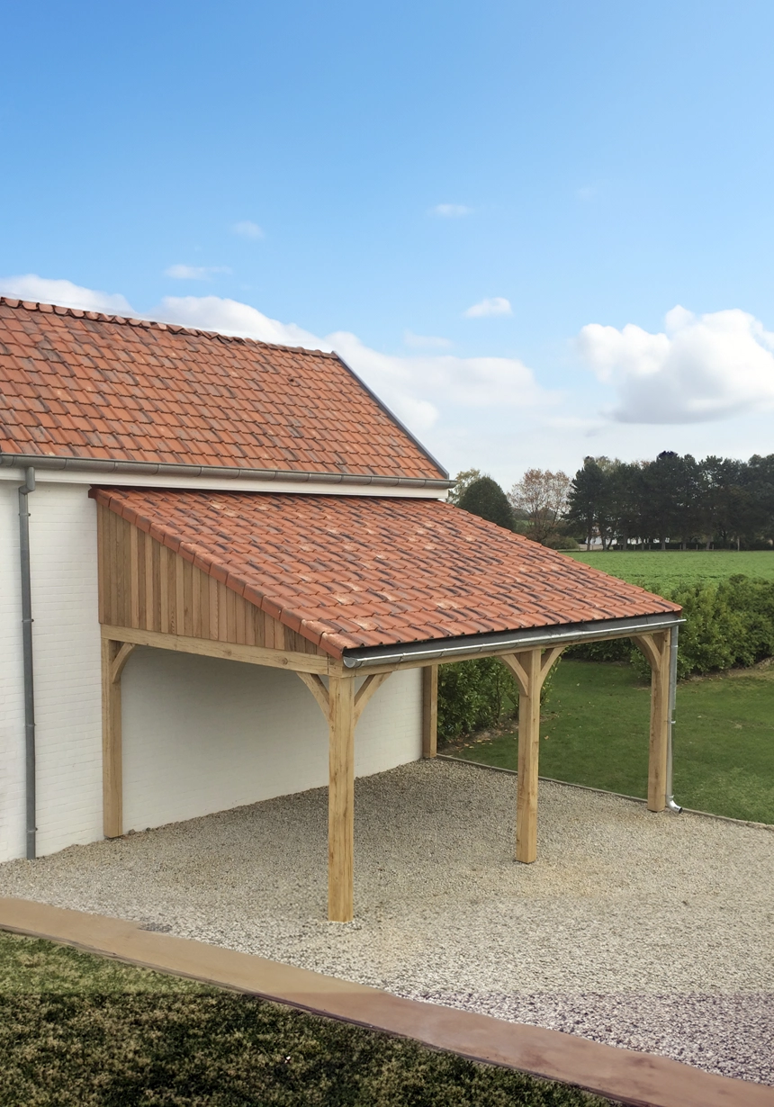 Carport traditionnel